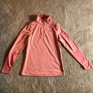 Pink/Salmon North Face Jacket